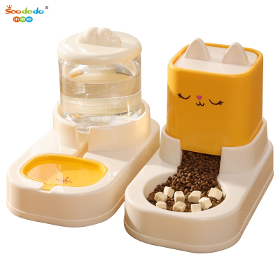 SoododoXDkfk37Pet cartoon feeding water feeder Large capacity general supplies for cats and dogs cross-border wholesale