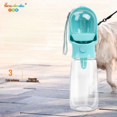 soododoXDSLB0037 Dog drinking pot Going out water cup Walking dog water bottle Portable food cup pet water