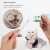 SoododoXDL-93028/93063/93064Pet toothbrush Cat Toothbrush Dog Toothbrush Cat 360-degree oral cleaning Small head dog toothbrush