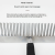Soododo XDL-942150 Dog double row rake comb unknot to remove floating hair grooming tool comb