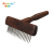 Soododo XDL-95257 Ebony dog row comb Cat floater hair removal comb Beauty cleat rake comb