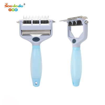 Soododo XDL-90934 Multi-functional knotted comb factory custom knotted comb dog grooming tools
