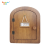 Soododo XDL-94168 Suitable for installation in wooden door small cat dog arched door pet cat door free entry bar