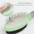 Soododo XDL- 94601 Pet hair comb Cat and dog two-sided soft needle air cushion comb Dog clean hair removal comb
