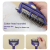 Soododo XDL-91319 Dog cat multi-function knotted comb beauty cleaning to remove floating hair massaging skin daily