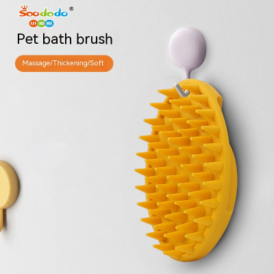 Soododo XDL-926106 Pet bath brush Dog cleaning massage brush Cat grooming brush massager