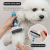Soododo XDL-95001 Pet comb Cat dog double-sided knotted comb Dog hair removal comb grooming row comb