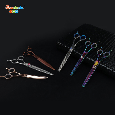 Soododo XDL-928 Scissors set Pet grooming tools wholesale scissors set decoration hair cats and dogs general hair repair styling equipment