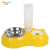 Soododo XDL-936131 Universal feeding water fountain for cats and dogs integrated rice bowl does not wet mouth slow food