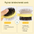 Soododo XDL-92260.01 Pet comb Cat double-sided brush Cat comb Air bag needle comb to remove floating bristle brush pet supplies