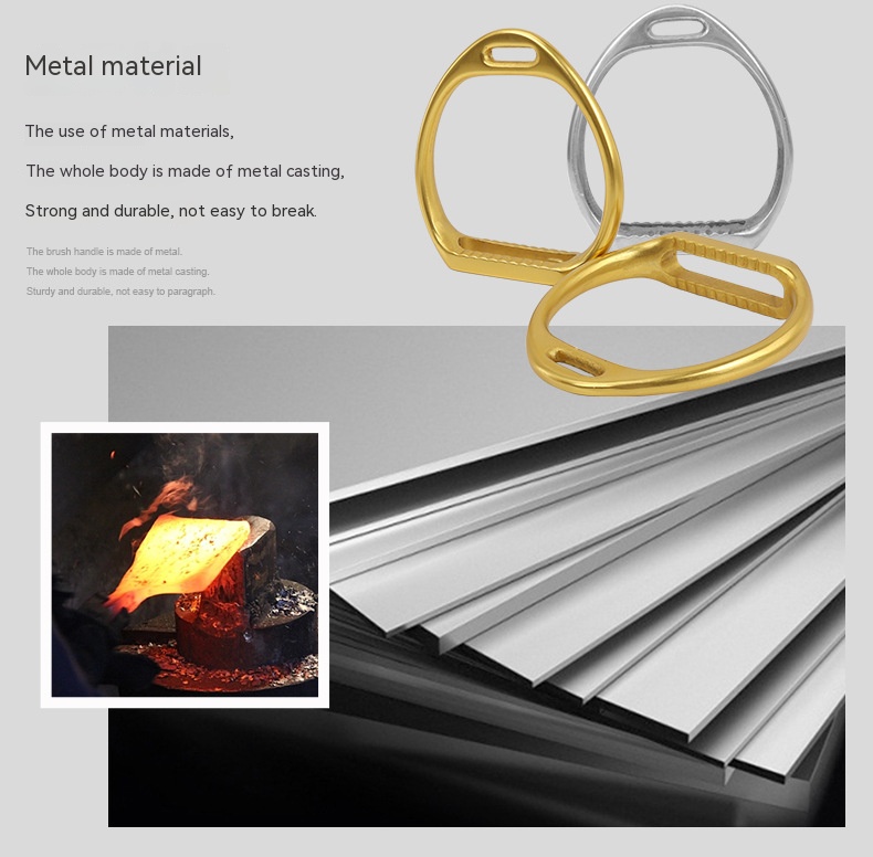 Supply Soododo XDL912154 Harness metal stirrup nonslip saddle saddle