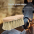 Soododo XDL-942110 Harness supplies horse cleaning brush Wool brush Solid wood bath cleaning bath brush horse brush factory wholesale