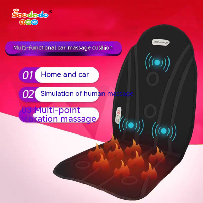 Soododo XDP-0021 Multi-functional car massage pad for easy operation