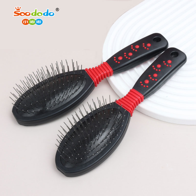 Soododo XDL-91929.01 Dog grooming massage comb Cat comb Cat brush open knot to remove floating hair spot pet air bag needle comb