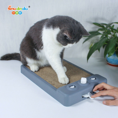 Soododo XDMZB0023 Pet products Cat scratch board Cat toy Corrugated paper hard glue is not easy to break
