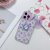 New for iphone 15 Transparent Phone Case with Pendant All-Inclusive Lens Tpu Protective Shell Iphone14