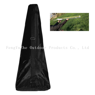 New Slingshot Bag Black Double-Layered Bag Nylon Single Layer Dedicated Inner Rubber Band Infrared Slingshot Bag Slingshot Accessories