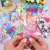 500pcs Acrylic Assorted Beads Flower Heart Butterfly Candy Pastel Loose Round Beads Bulk for Bracelets Jewelry Making DIY Plastic Crafts (Multicolor Combination)