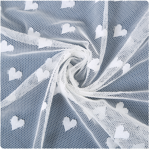 love dot mesh fabric puffy skirt veil headdress curtain curtain curtain mosquito net diy fabric hot sale