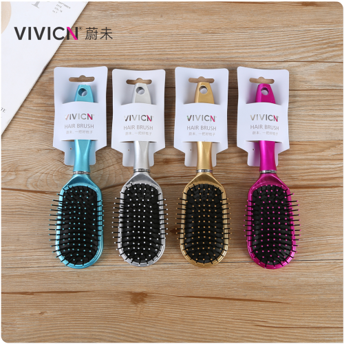 [wei wei] comb hair curling comb men and women fluffy comb blowing modeling barber shop special air cushion comb hot sale