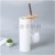Toilet Brush No Dead Angle Toilet Brush Long Handle Go to the Dead End Soft Fur with Lid Household Toilet Cleaning Suit