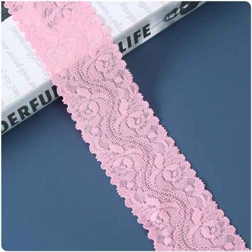 color black and white elastic wide lace diy accessories free shipping fabric skirt lengthened skirt decorative nylon silk
