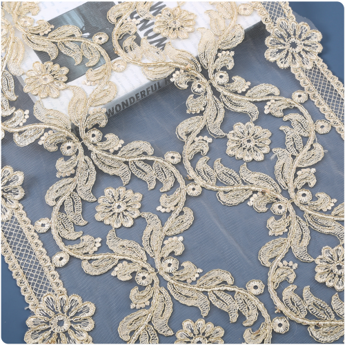 high quality thick flower milk silk clothing stitching decoration accessories diy wedding dress skirt veil material