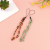 Cross-Border New Arrival Solid Color Acrylic Metal Ring Buckle Mobile Phone Charm Creative Mobile Phone Ornaments Short Mobile Phone Lanyard for Women