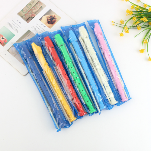 100.00G Yuan Store Eight-Hole Children‘s Clarinet Treble straight Flute Student Musical Instrument Beginner Flute Toy Stall Supply Wholesale