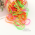 Children's Disposable Small Rubber Band Cartoon Bottled Color Thickened Strong Pull Continuous Rubber Band Girl Hair Rope Hair Band