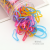 Strong Pull Constantly Tie Hair High Elasticity Children Do Not Hurt Hair Disposable Rubber Band Hair Rope Hair Band Hair Rope Hair Accessories