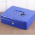 13407 Xinsheng Metal Cashier Wallet Cash Box Portable Cash Mall Supermarket and Convenience  Collection Box Extra Large