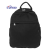 Canvas Bag Women's Small Backpack Solid Color Simple Student Schoolbag Class Commuter Backpack Travel Exercise Lightweight Cloth Bag