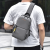 New Quality Men's Chest Bag Casual Men's Large Capacity Shoulder Messenger Bag Multifunctional Fashion Brand Crossbody Pouch