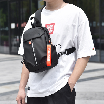 Chest Bag Men's Casual Multi-Functional Quality Men's Bag Business Travel Shoulder Messenger Bag Fashion Simple Portable Backpack