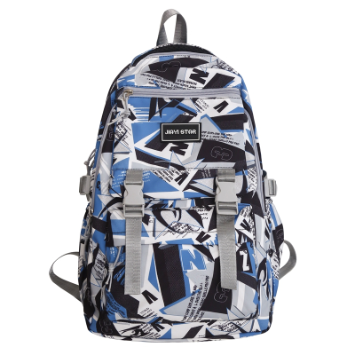 New Student Schoolbag Junior and Middle School Students High-Grade Backpack College Student Couple Travel Bag
