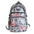 New Backpack Men's and Women's High-Grade Graffiti Trendy Sports Leisure Couple Backpack Backpack Early High School Student Schoolbag