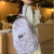 New Backpack Japanese Ins Cute Printing Big Ear Dog Schoolbag Girl Junior and Middle School Students Large Capacity Textbook Schoolbag