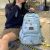 New Backpack Japanese Ins Cute Printing Big Ear Dog Schoolbag Girl Junior and Middle School Students Large Capacity Textbook Schoolbag