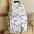 New Primary School Junior High School Student Backpack Printed Hot Air Balloon Cute Backpack Travel Large Capacity Bag