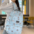Casual Backpack Women's Floral Bear Junior High School Schoolbag Simple Fashion All-Match High Sense College Students' Backpack
