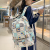 Schoolbag Women's Korean-Style Cute Cartoon Printed High-Grade Early High School and College Backpack Commuting out Primary School Students