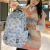 New Backpack Women's Korean-Style High Sense Junior High School High School and College Student Backpack New Printed Lightweight Simple Bag