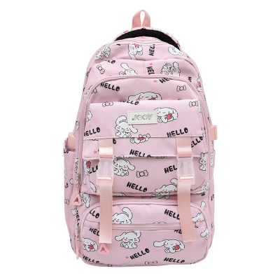 Elementary and Middle School Student Schoolbags Female Ins Japanese Girl Campus Backpack Pack All-Match Cartoon High Sense Lightweight Backpack