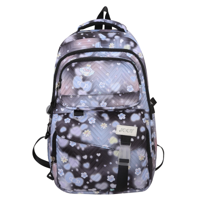 New Backpack Large Capacity College Student Portable Traveling Female Junior and Middle School Students Fashion Commuter Schoolbag Backpack