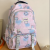 New Casual Backpack Lightweight Girls Wild Middle School Student Schoolbag College Female Large Capacity High Quality School Bag