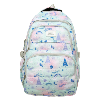 New Large Capacity Trendy High-Grade Backpack Girls Junior High School University Style Ins Style Sweet Cute Schoolbag