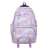 New Trend Campus Colored All-Matching Graffiti High-Grade Bag Spine Protection Multi-Compartment Nylon Leisure Sports Backpack