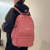 New Simple Harajuku Style Backpack Female High Sense Female College Student Outdoor Lightweight Backpack Trend All-Matching Men's Bag