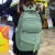 New Preppy Style Embroidery Letter Backpack Lightweight Spine-Protective Backpack Junior High School Girls Schoolbag Good-looking Multi-Pocket